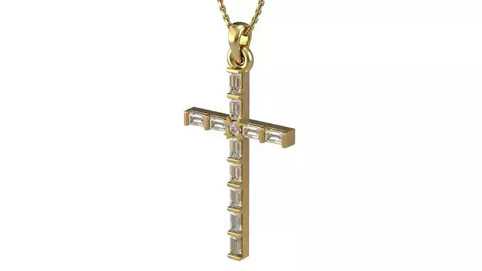 Cross pendant 21  