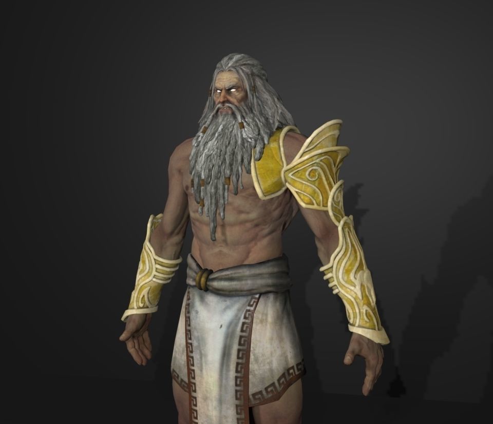 zeus gow 3D model_2