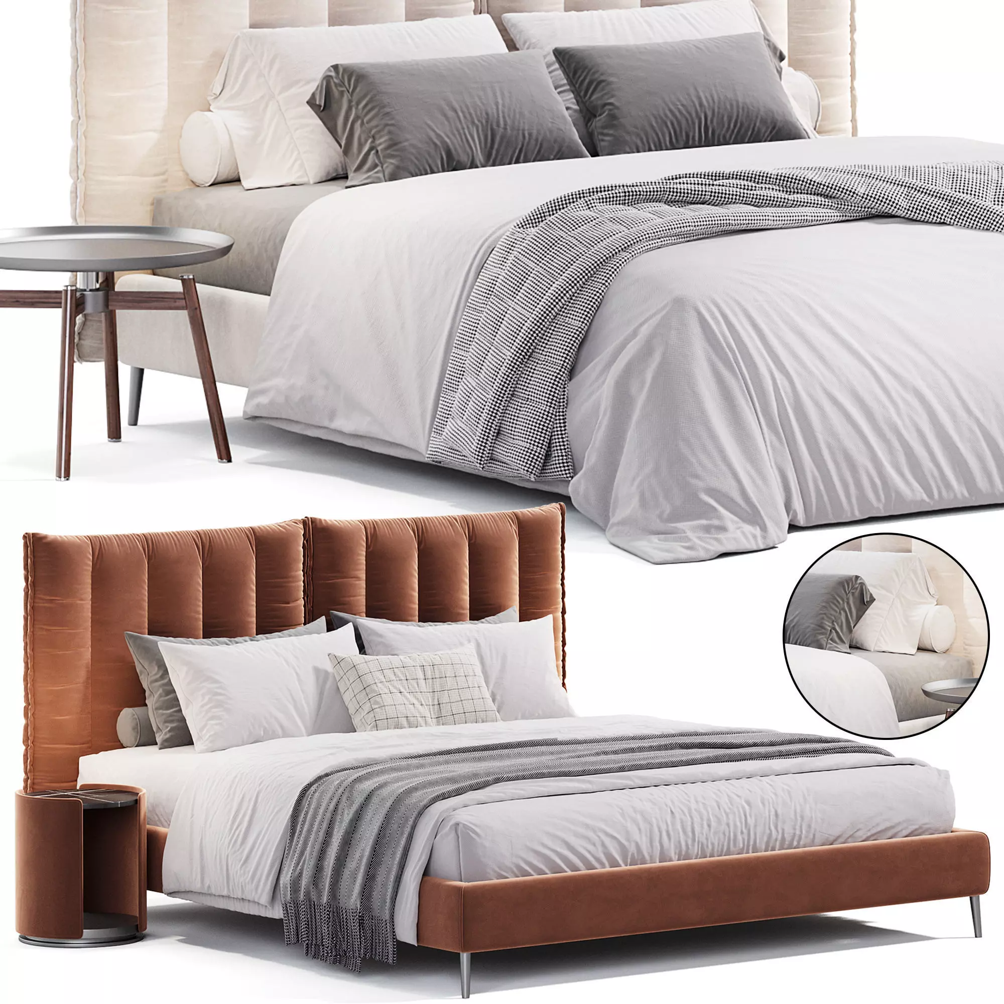 On Line Bed 3D model