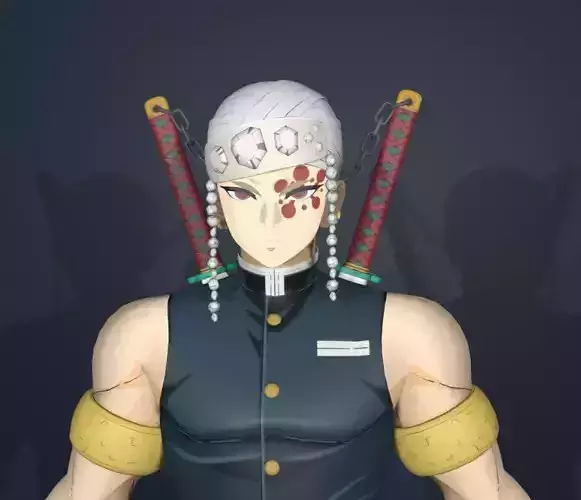 tengen uzui 3D model