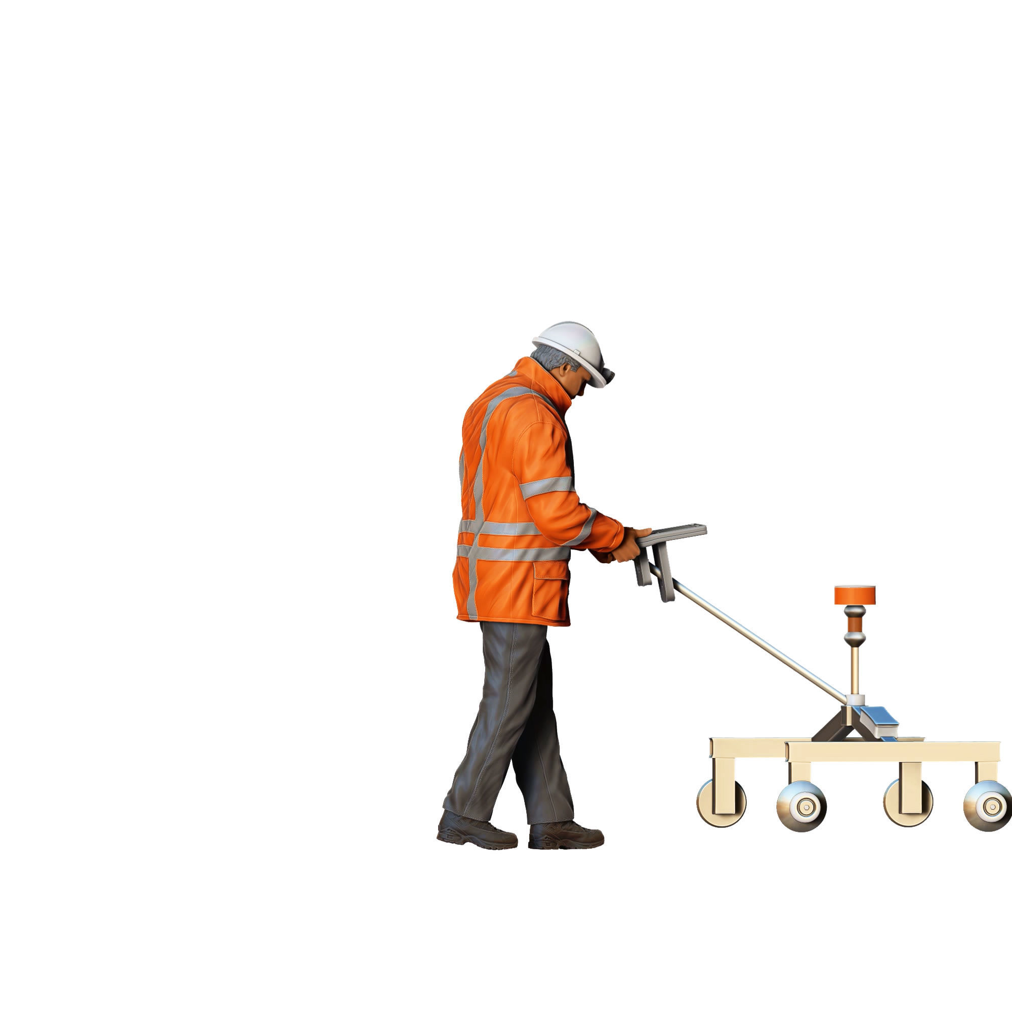 N3 Railway Track Surveyor 3D print model_1