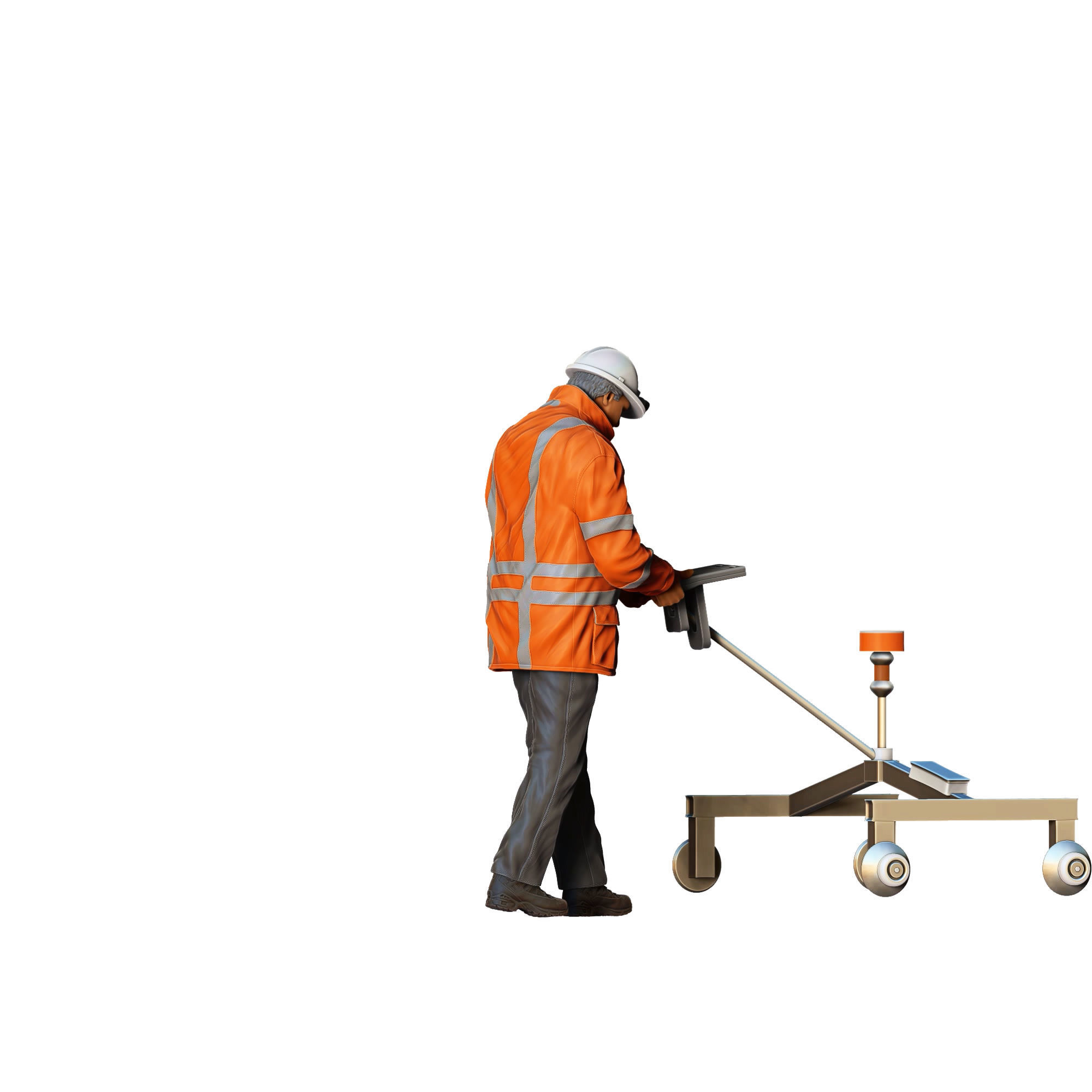 N3 Railway Track Surveyor 3D print model_2