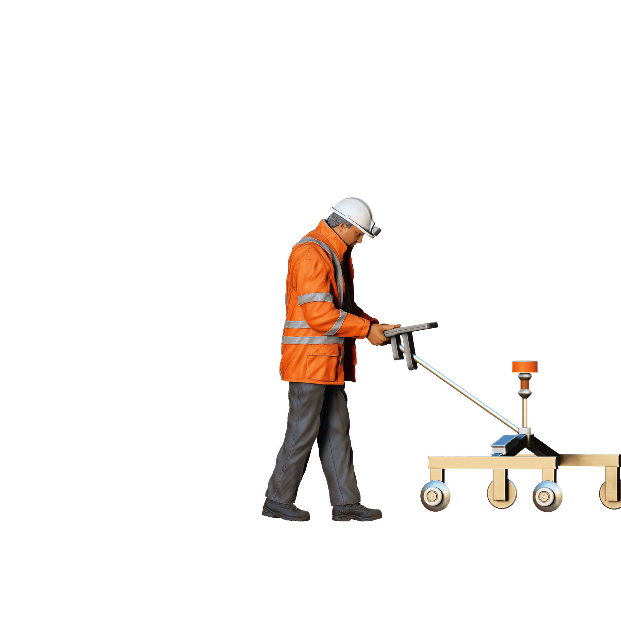 N3 Railway Track Surveyor 3D print model_23