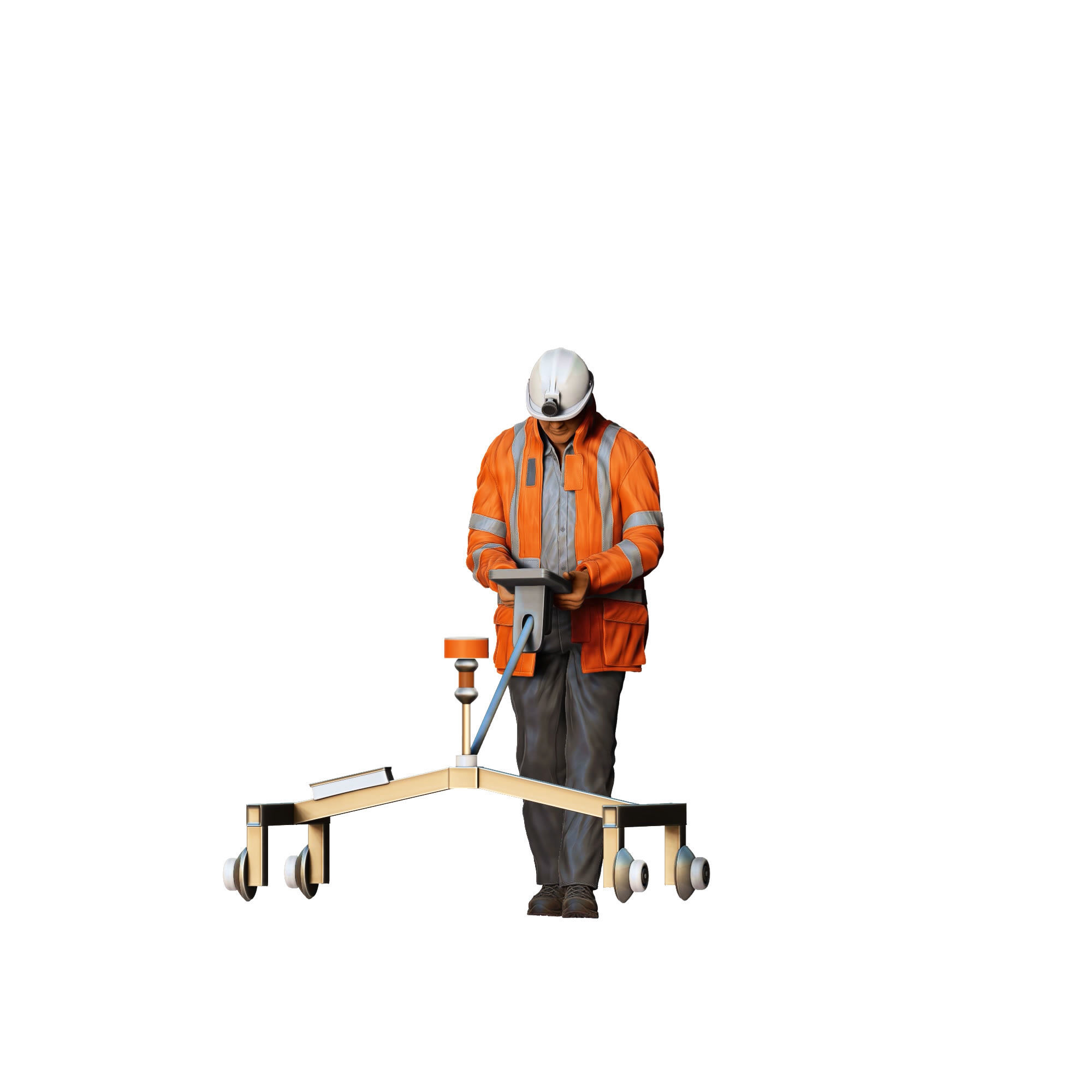 N3 Railway Track Surveyor 3D print model_17
