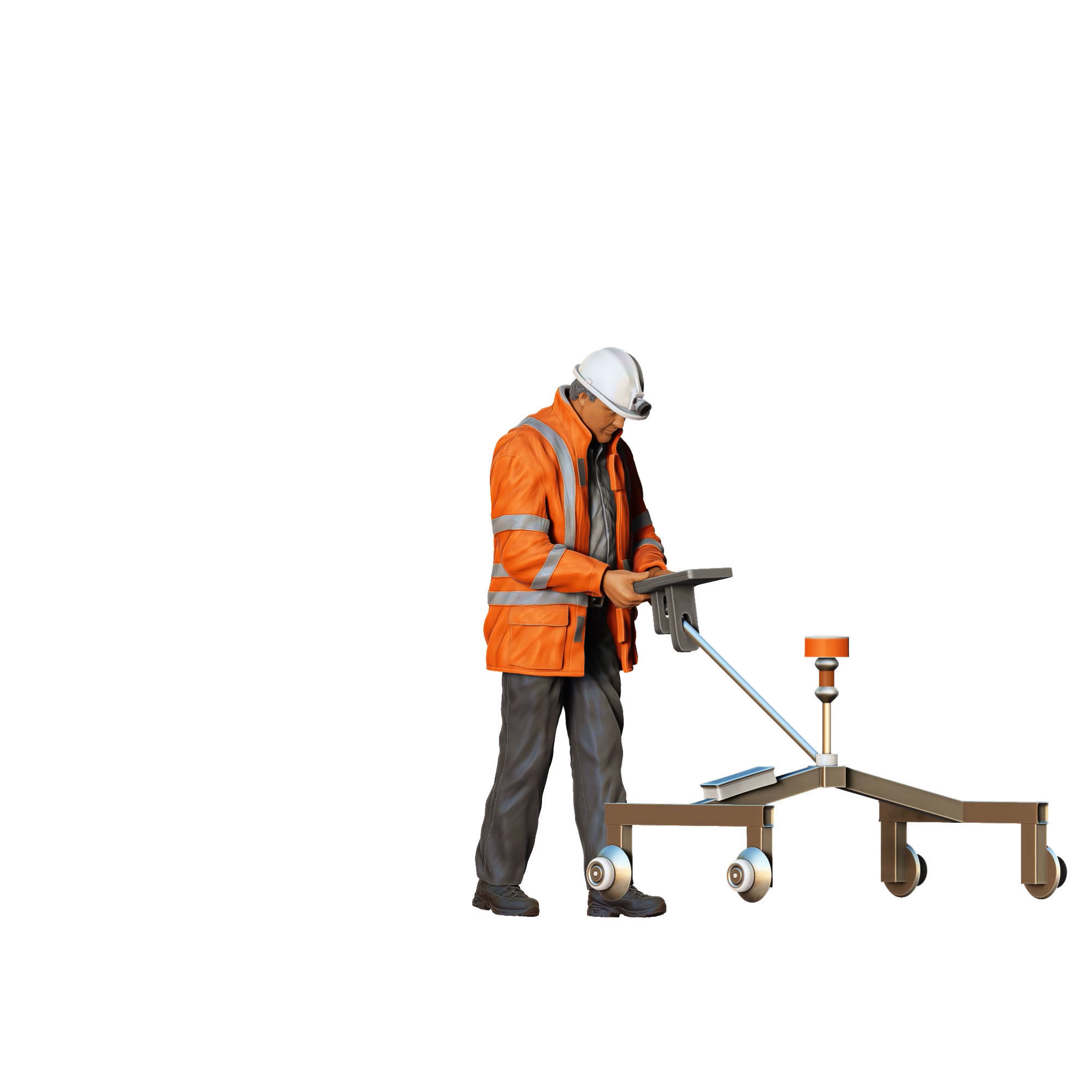 N3 Railway Track Surveyor 3D print model_21