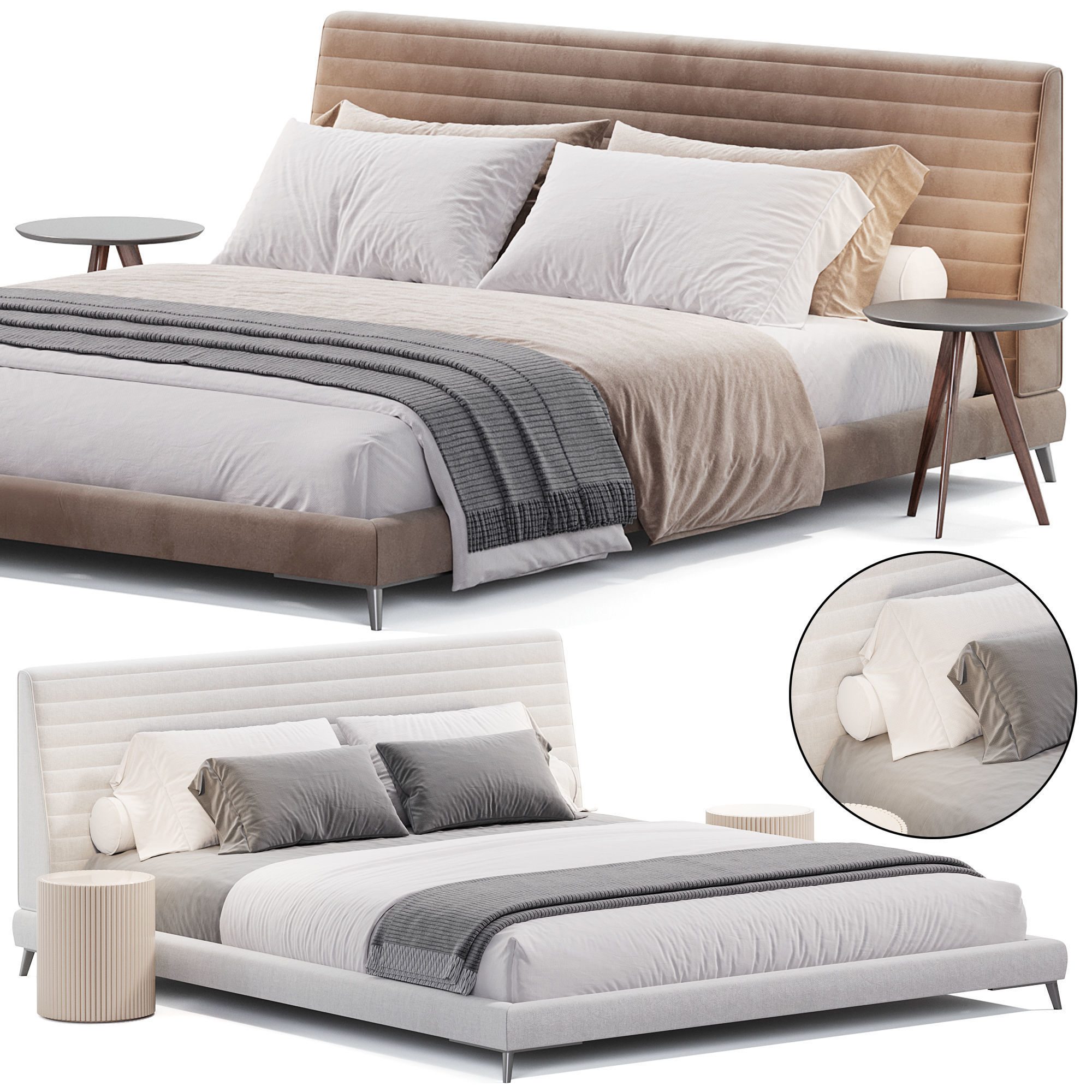 Roger Bed 3D model_1