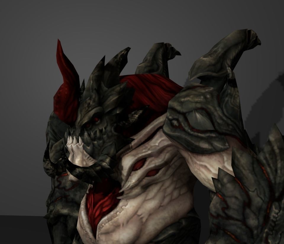 demon stone 3D model_2