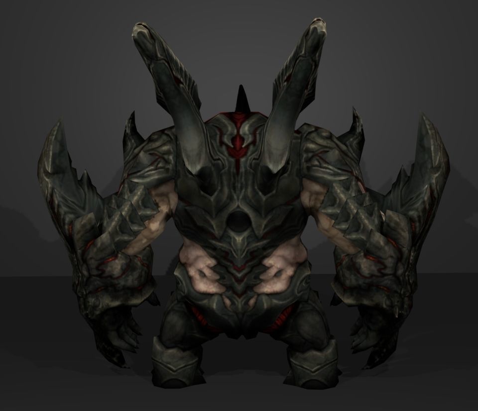 demon stone 3D model_4