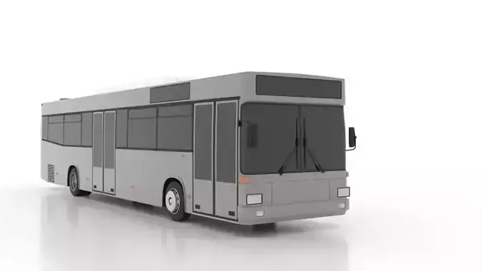 MAN A60 SL202 MANAS Low Low-poly 3D model