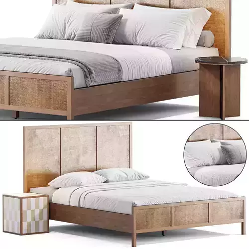 Geddes Bed by Mcgeeand  Co