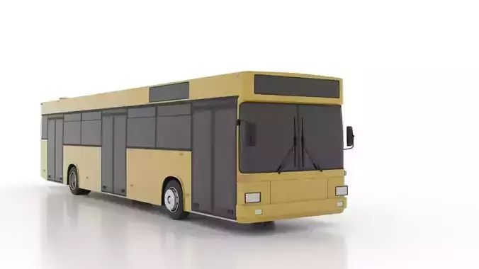 MAN A60 SL232 MANAS Low Low-poly 3D model