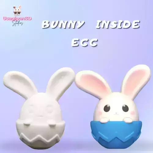 Bunny Inside Egg