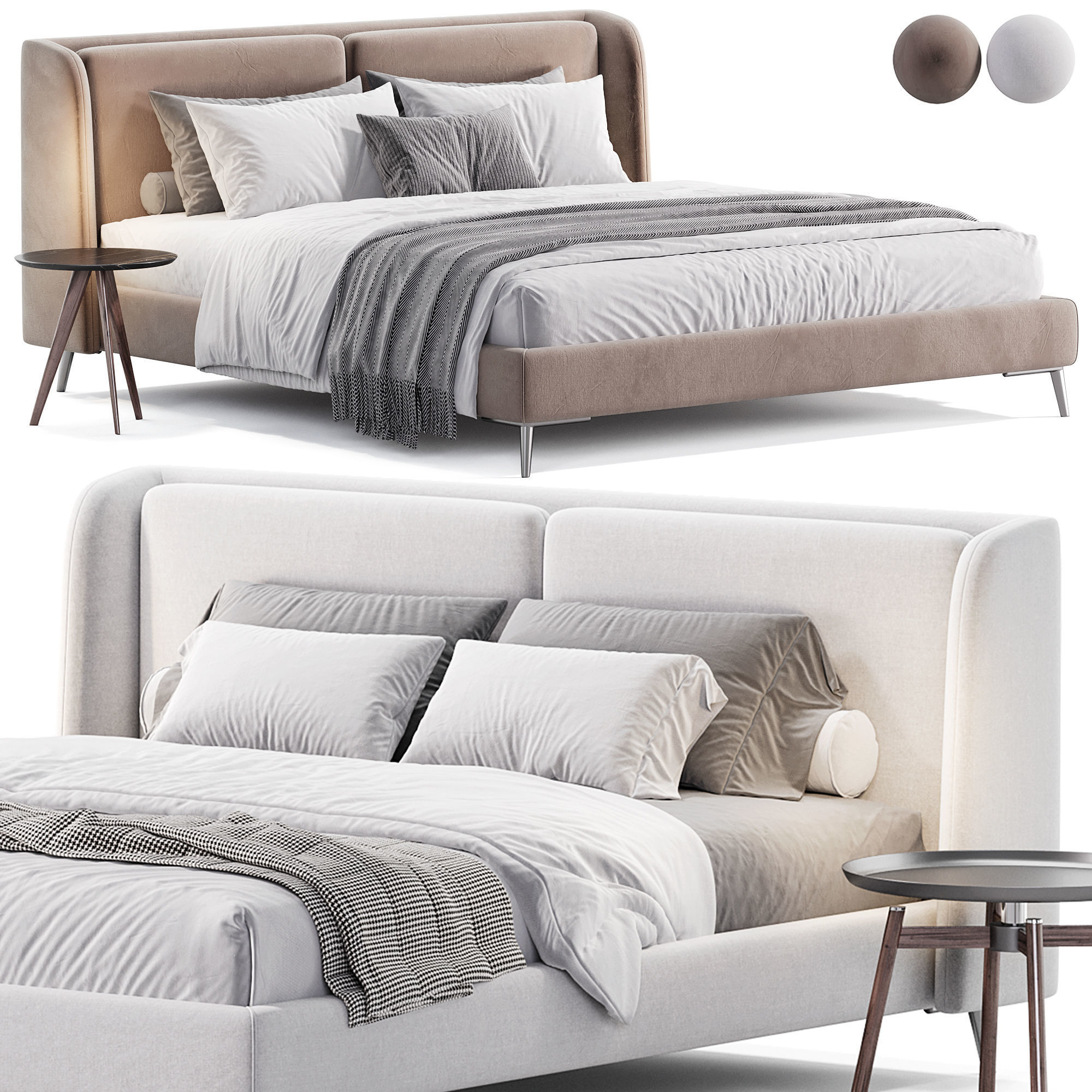 Skeez Bed 3D model_1