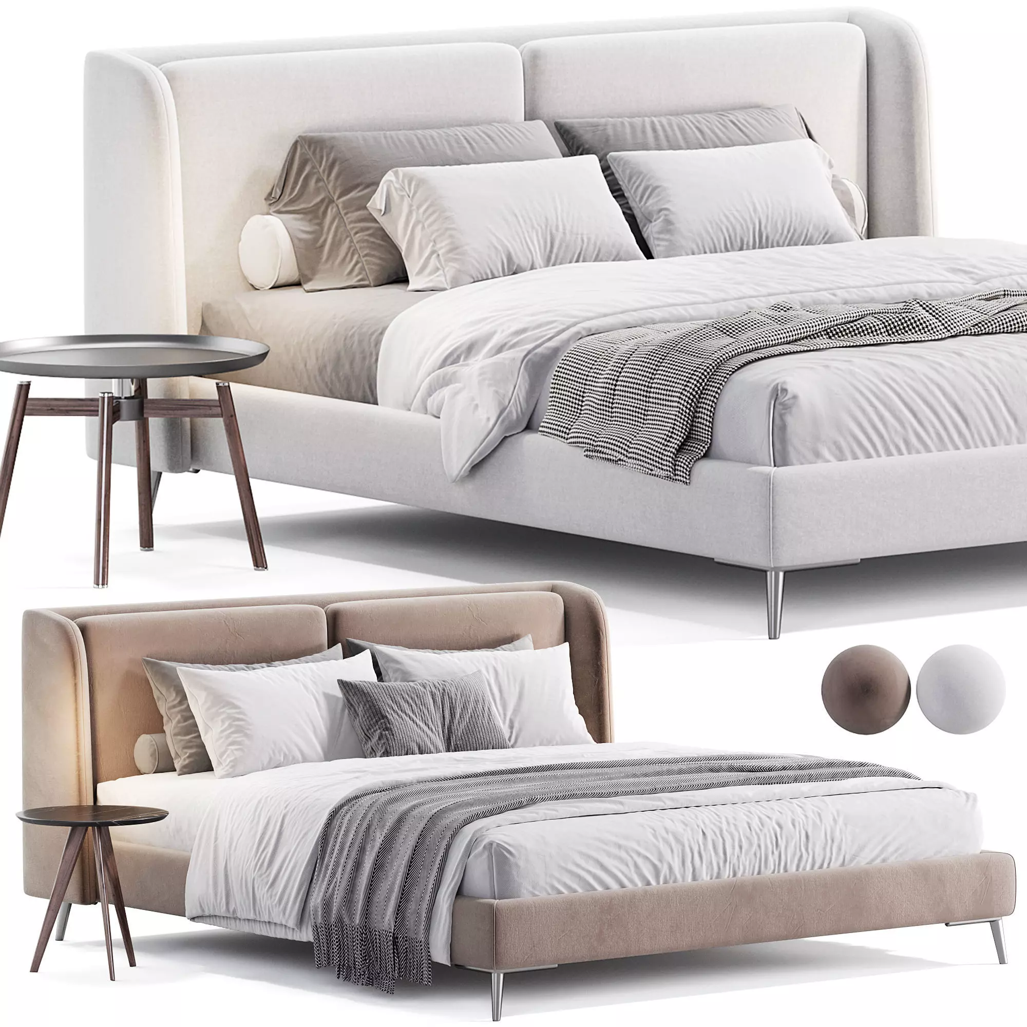 Skeez Bed 3D model_0