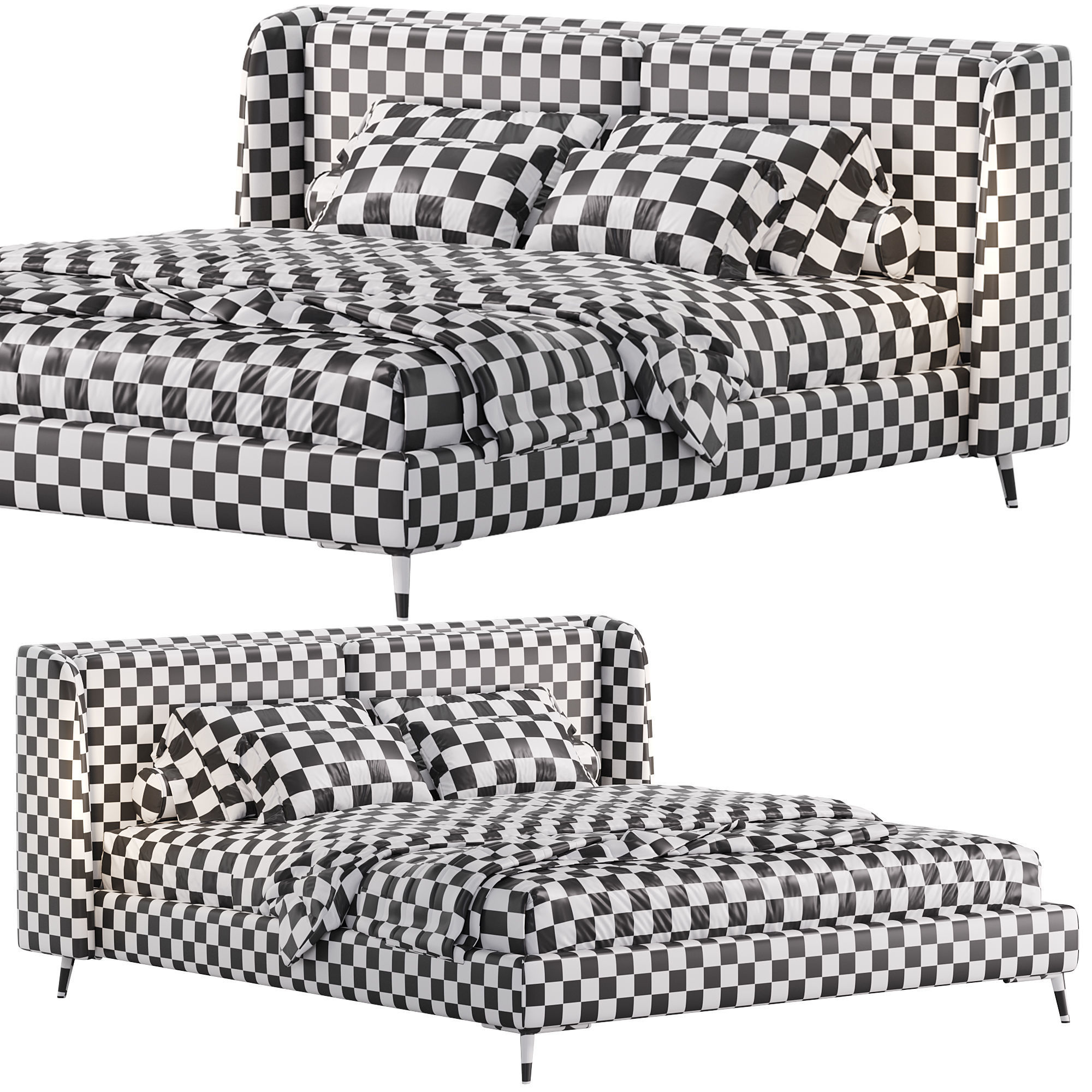 Skeez Bed 3D model_5