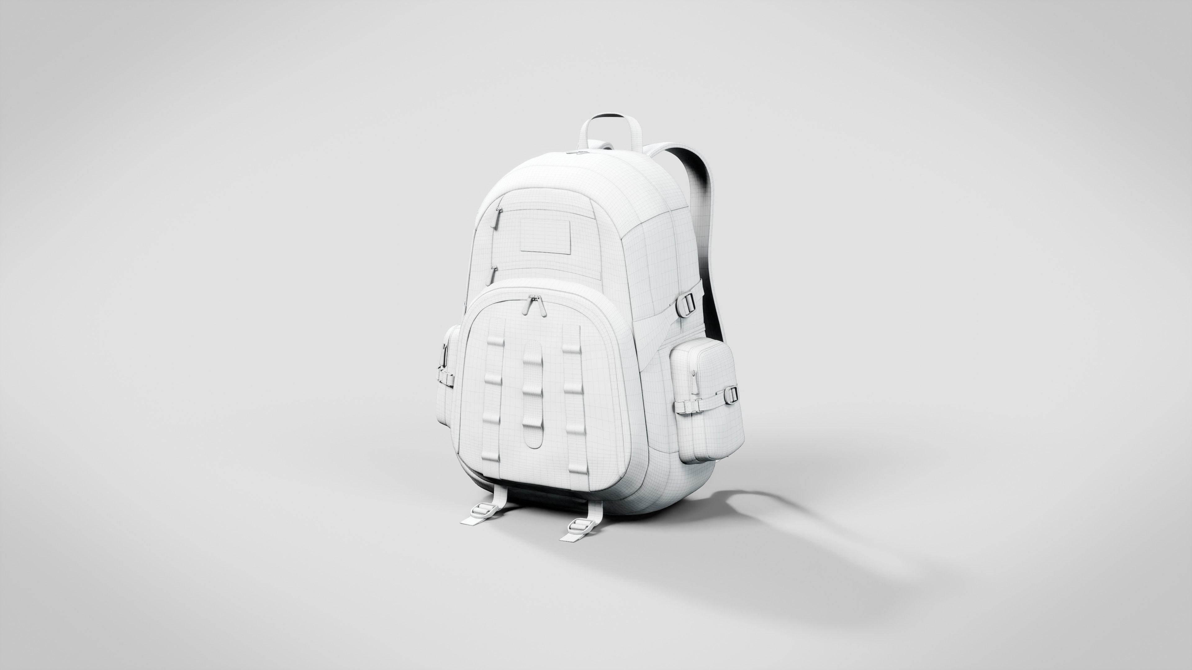 Adventure Awaits - Realistic Camouflage Backpack 3D model_16