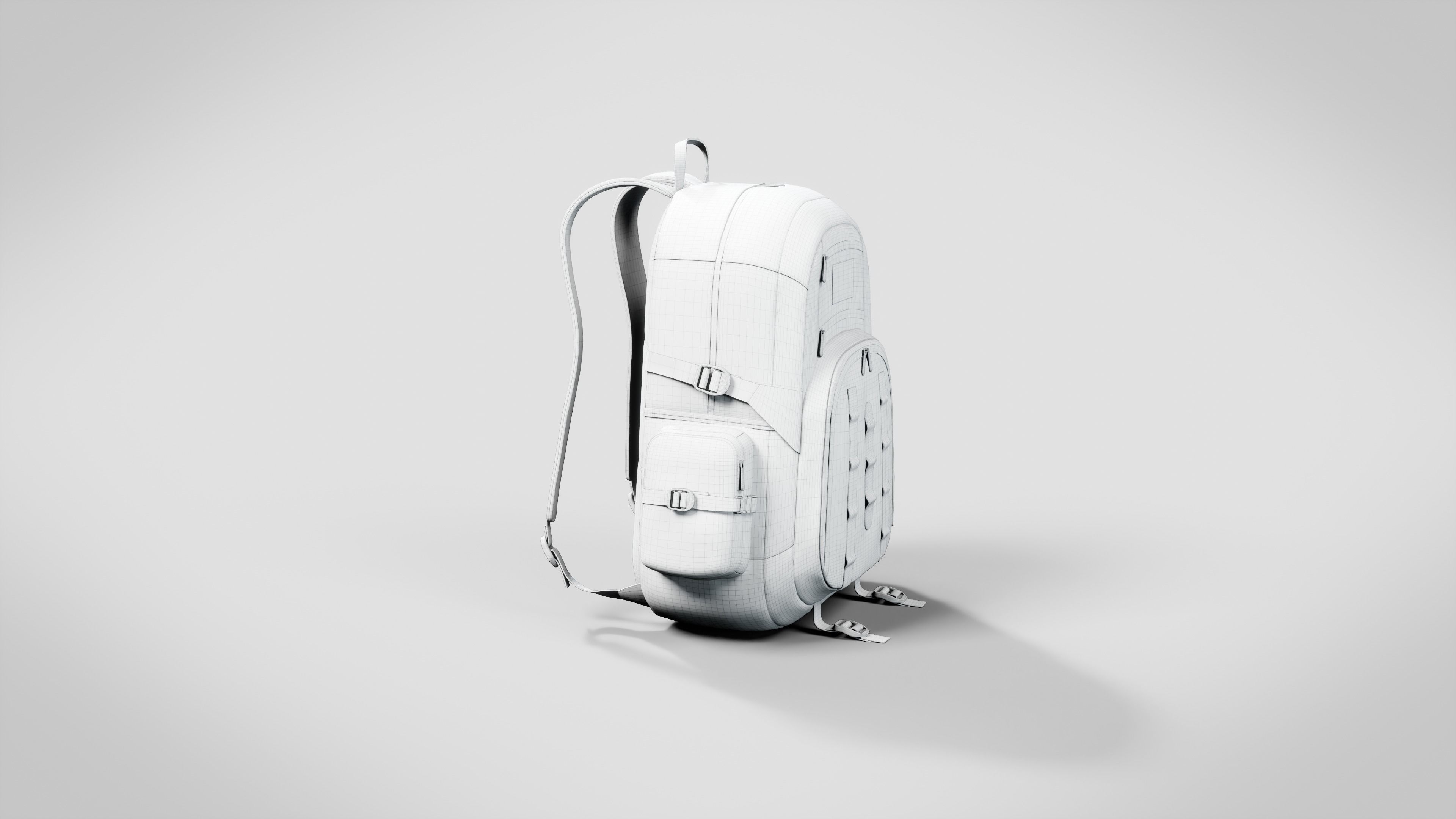Adventure Awaits - Realistic Camouflage Backpack 3D model_12