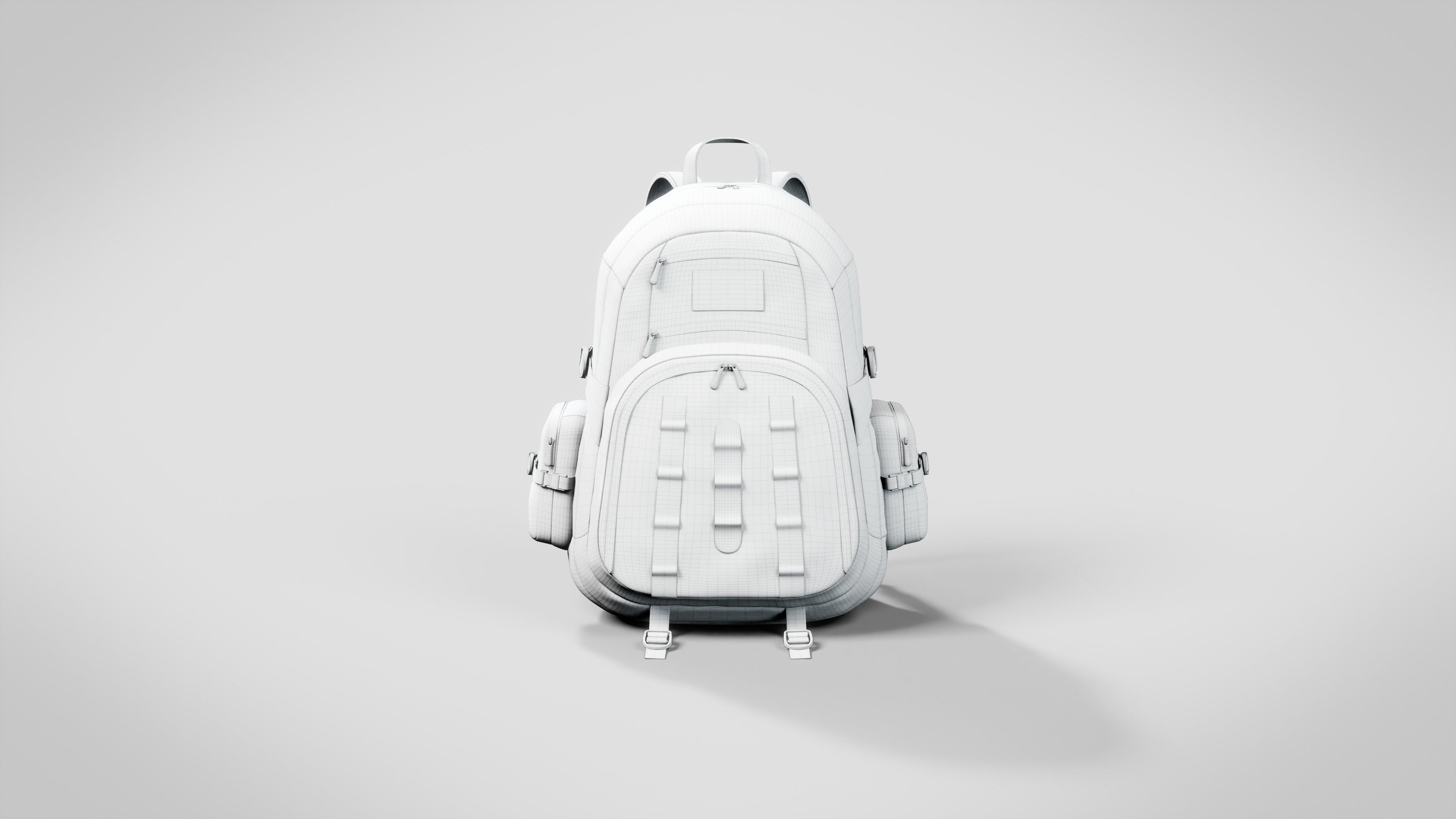 Adventure Awaits - Realistic Camouflage Backpack 3D model_10