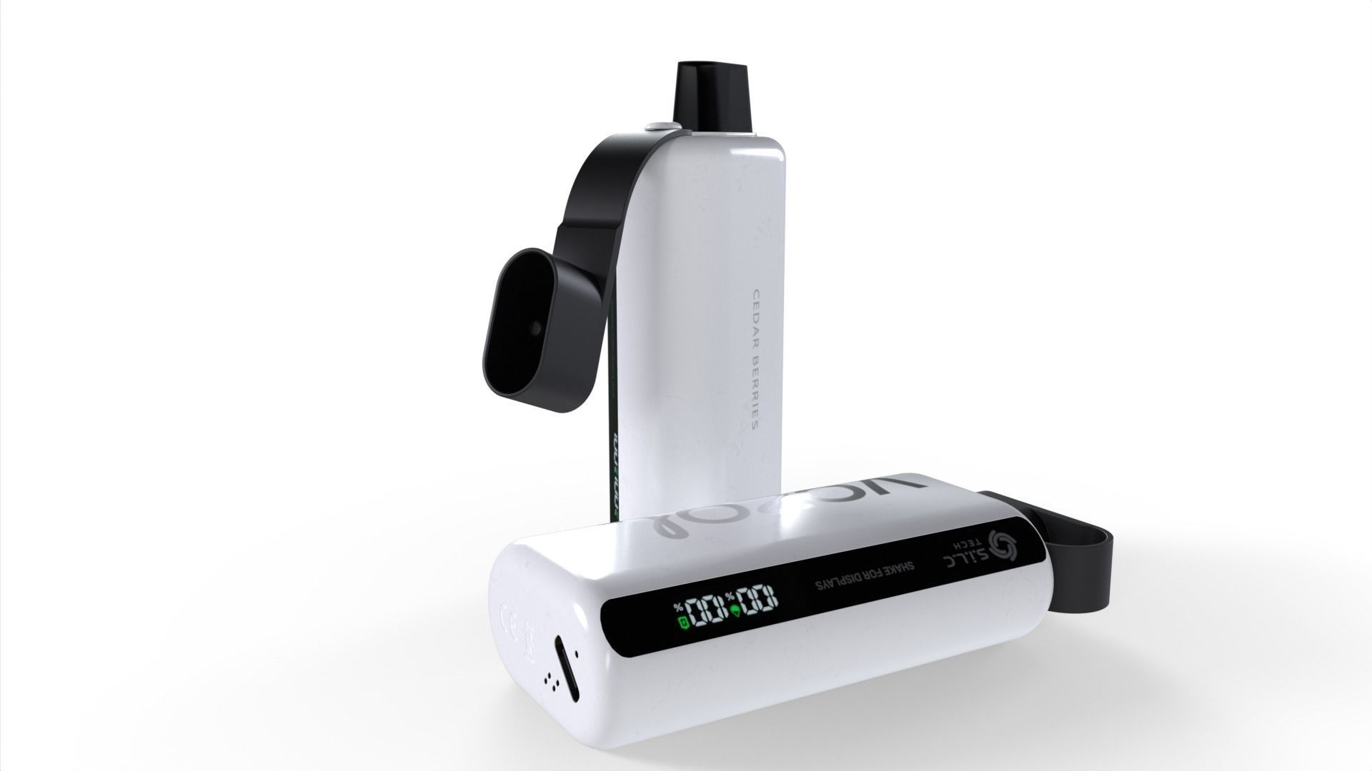 Vozol Star 12000 Cedar Berries 3D model_2