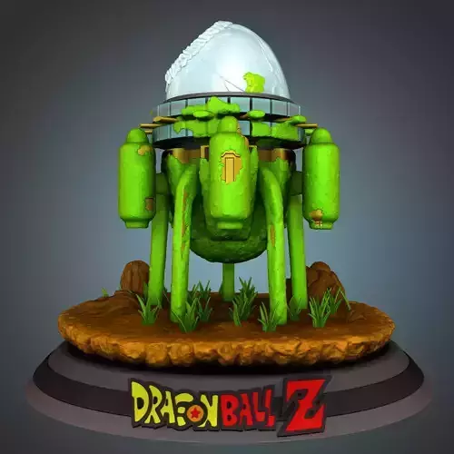 Trunks time machine - Dragon Ball Z 3D print model