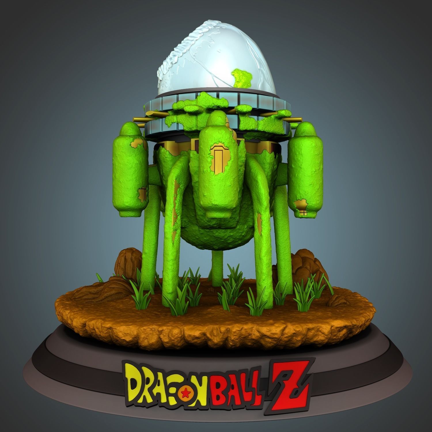 Trunks time machine - Dragon Ball Z 3D model 3D printable | CGTrader