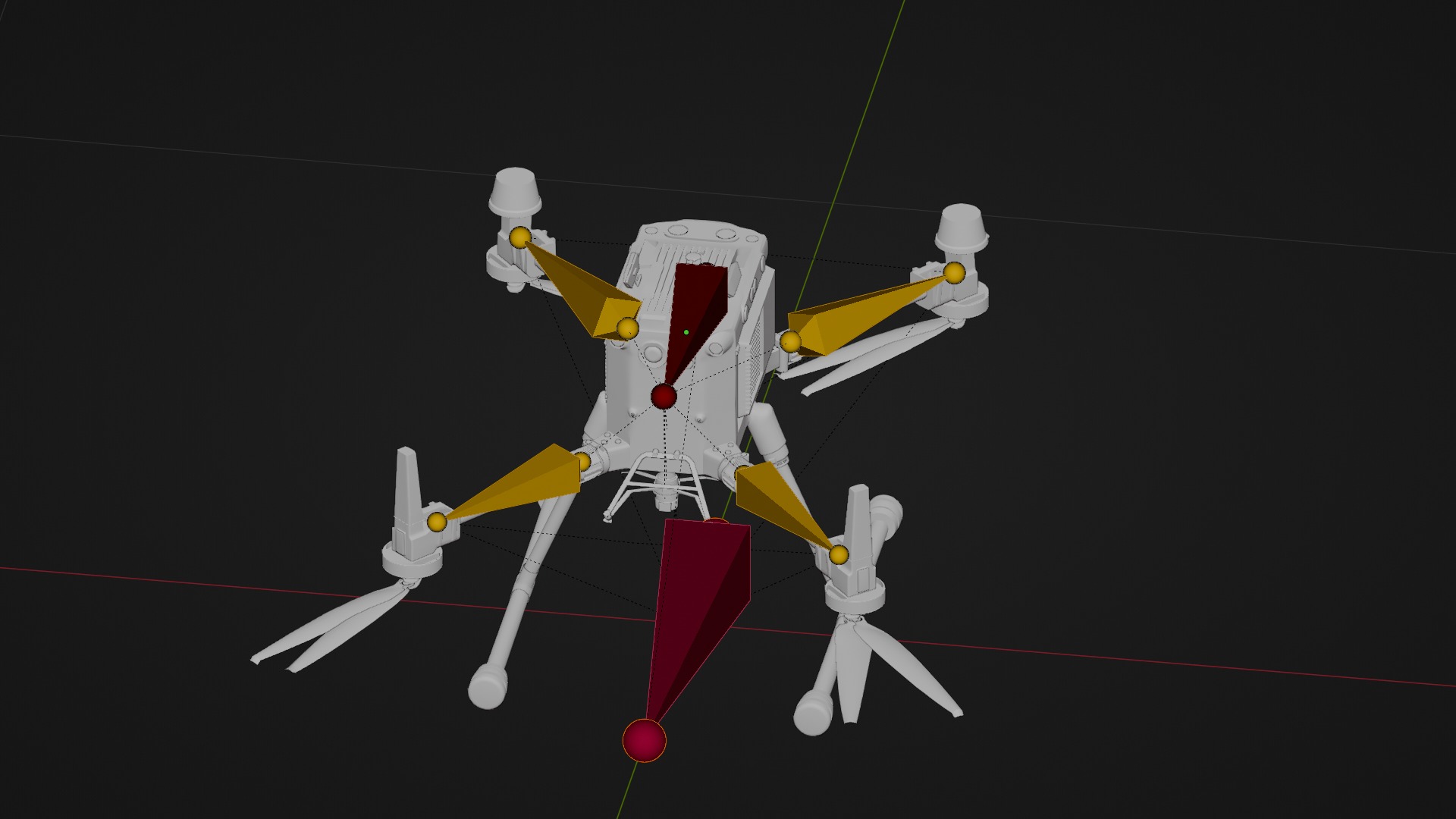  DJi Matrice 350RTK model 3D model_28