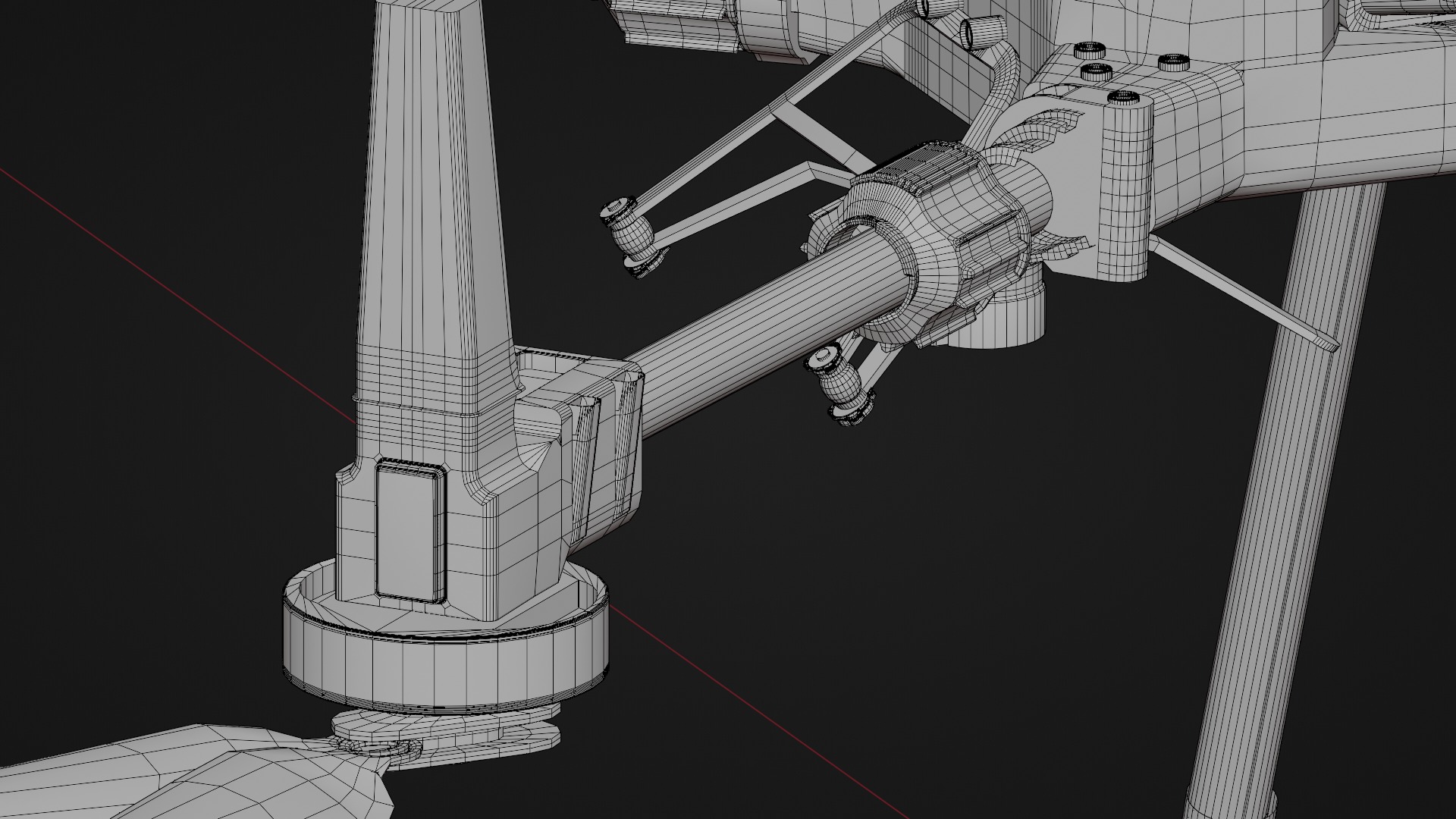  DJi Matrice 350RTK model 3D model_45