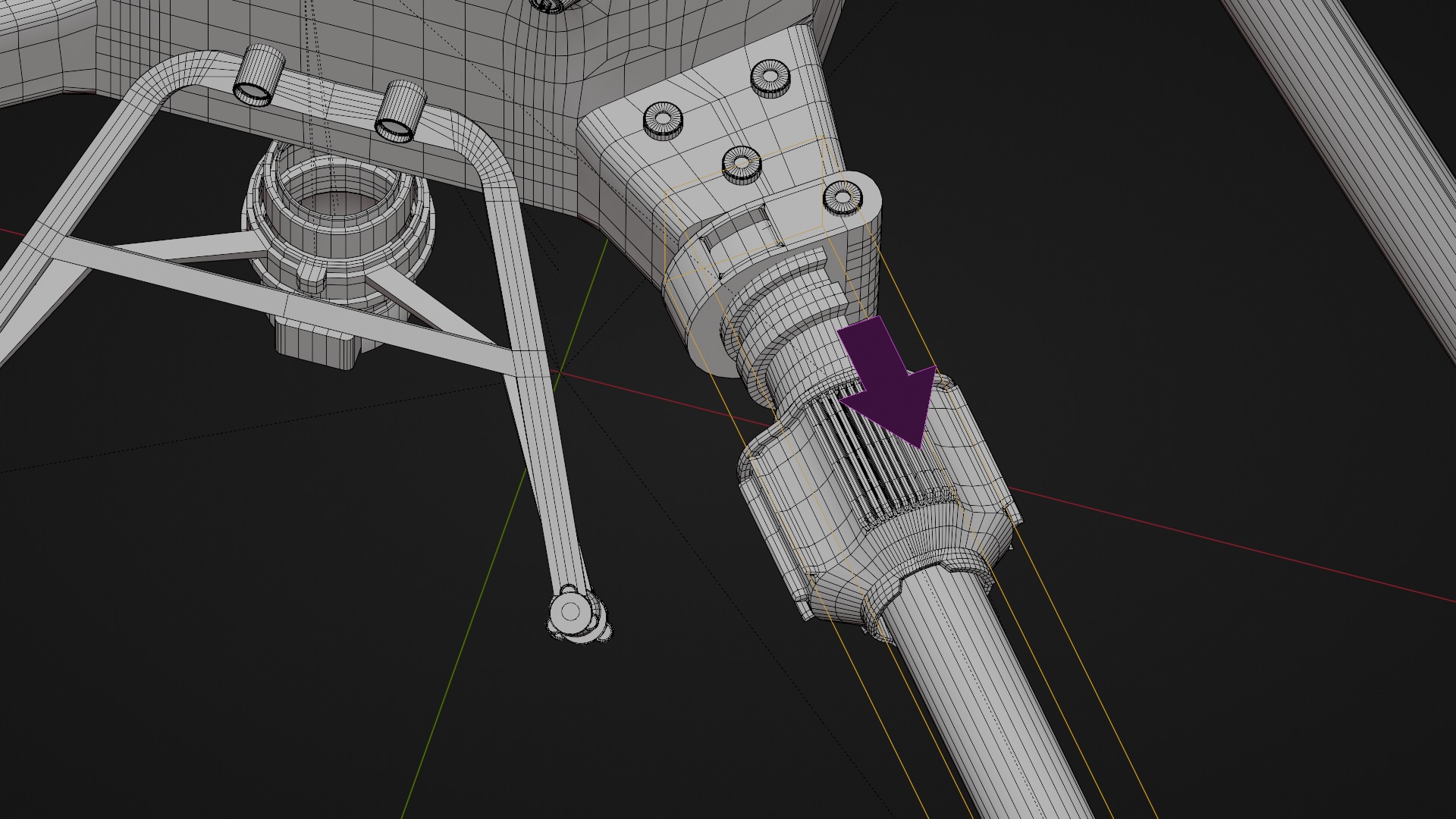  DJi Matrice 350RTK model 3D model_26
