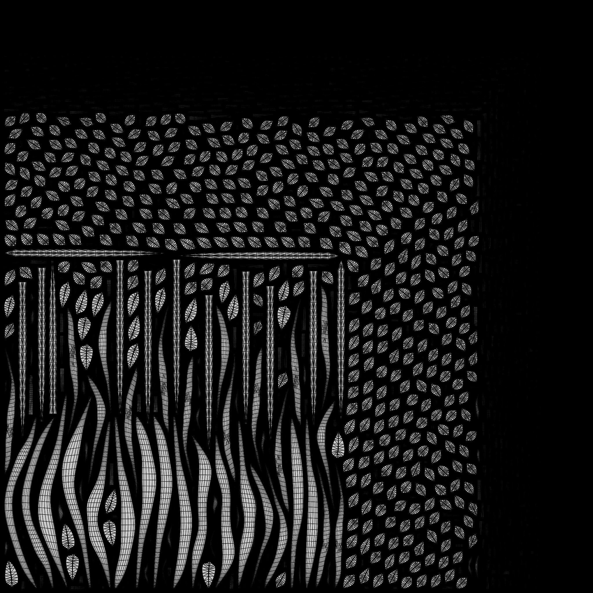 Fish Tank   Low-poly 3D model_6