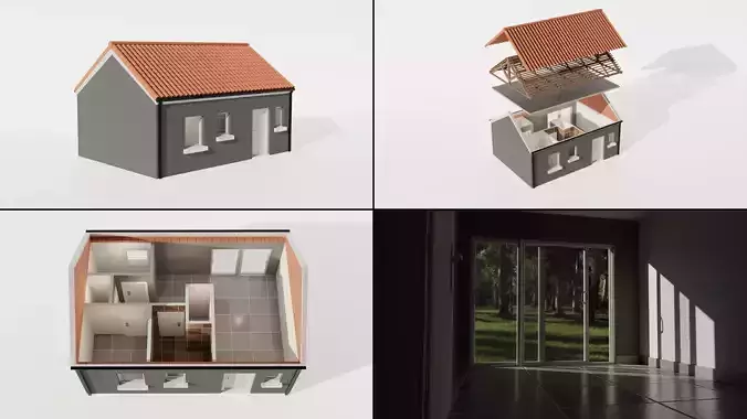 House exterior and interior