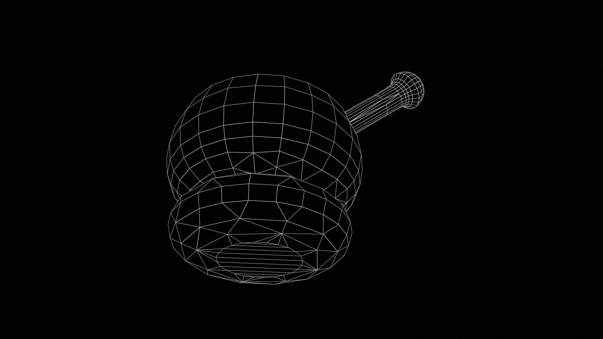 Singing Bowls Low-poly 3D model_39