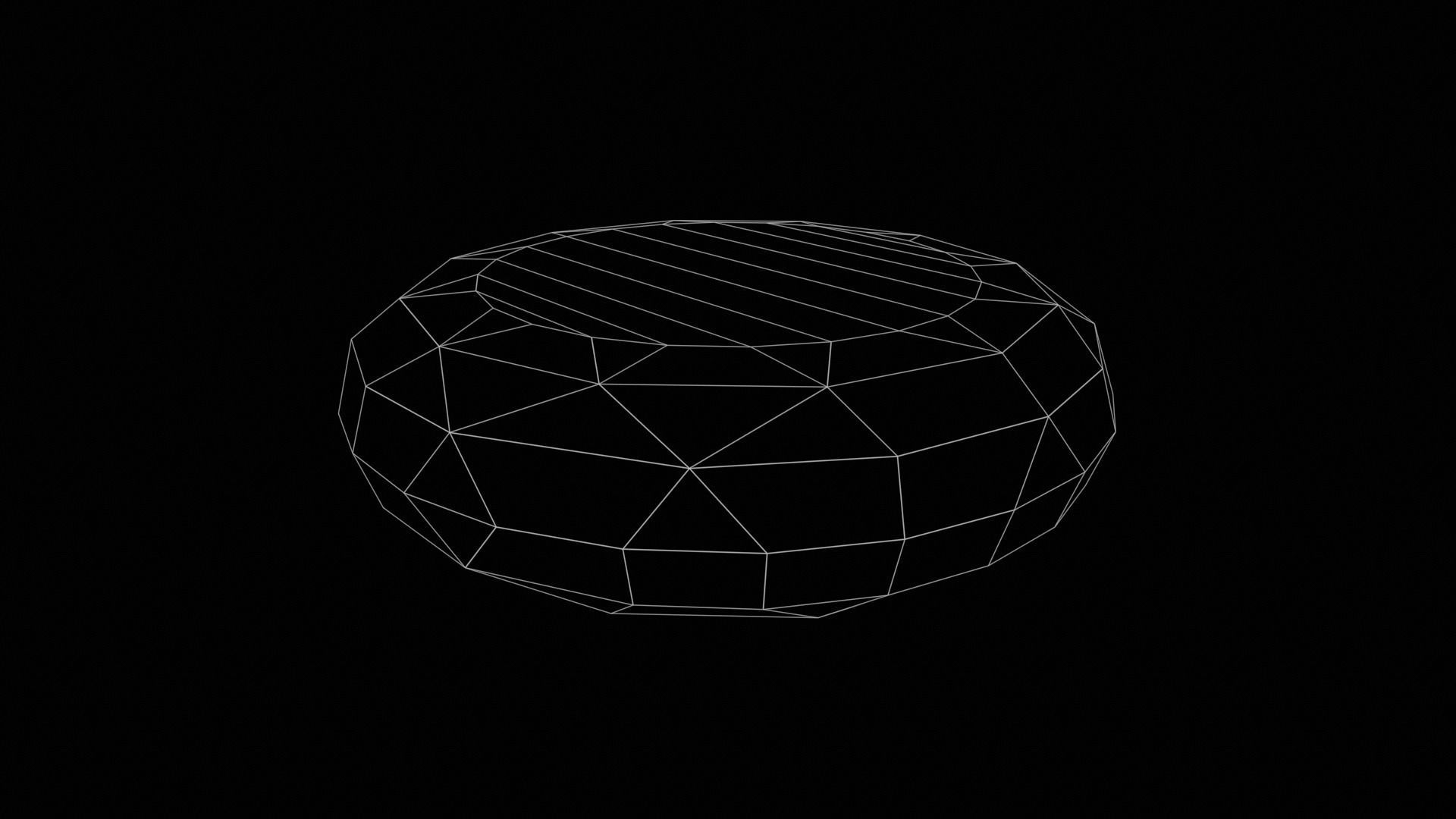 Singing Bowls Low-poly 3D model_5