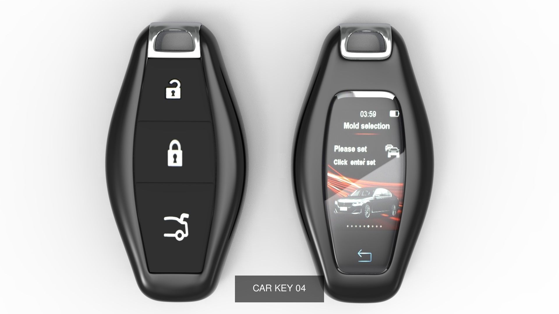 CAR KEY-6 CAR KEY 3D Model Collection_4
