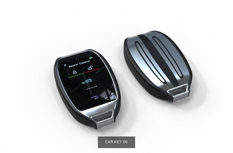 CAR KEY-6 CAR KEY 3D Model Collection_6