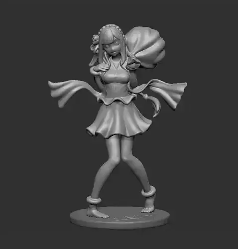 RE ZERO EMILIA 3D print model