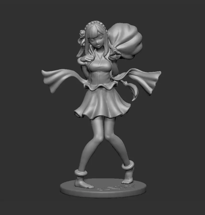 RE ZERO EMILIA 3D print model
