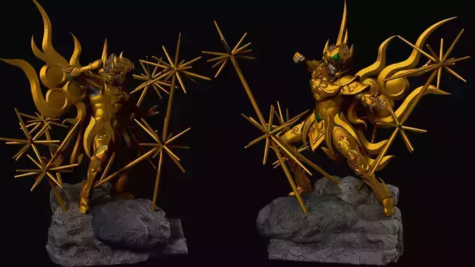 Aiolia of LION - Saint Seiya  