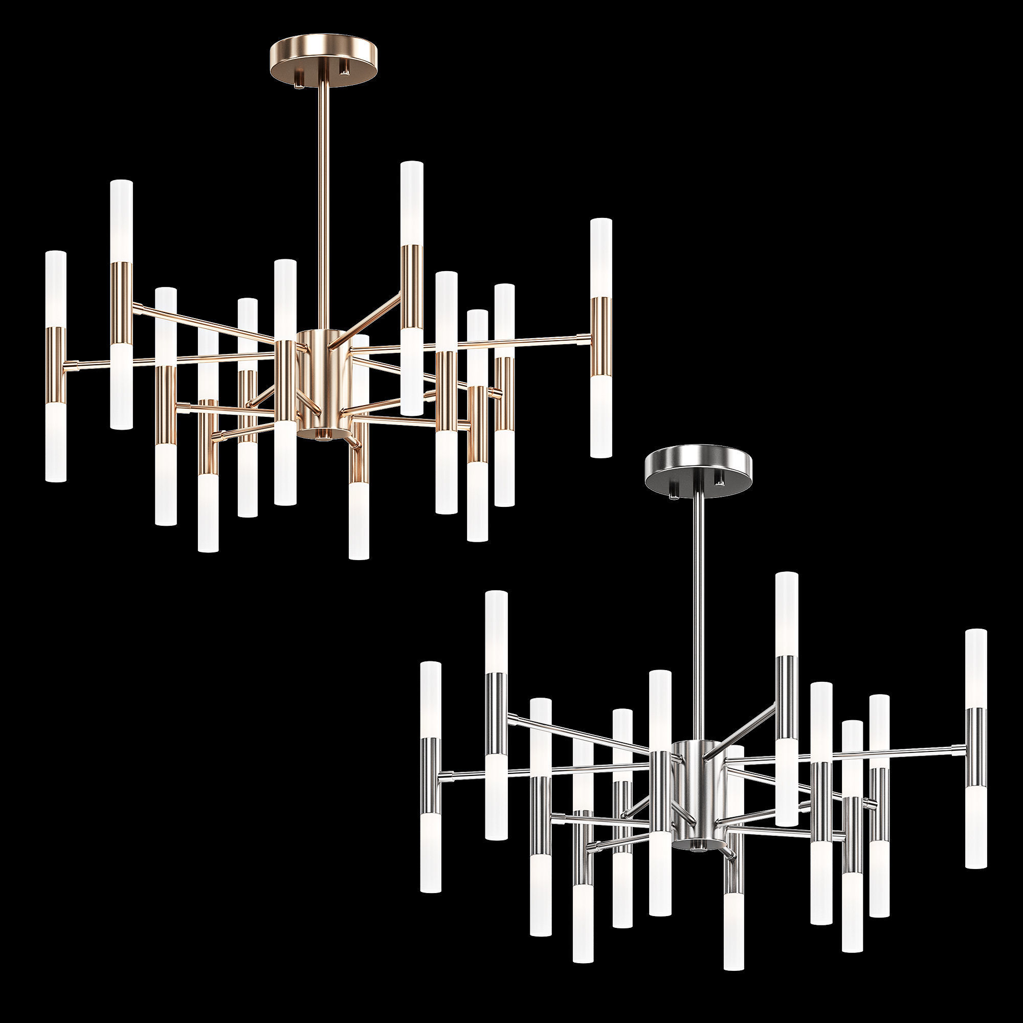 Smart ceiling light 3D model_10