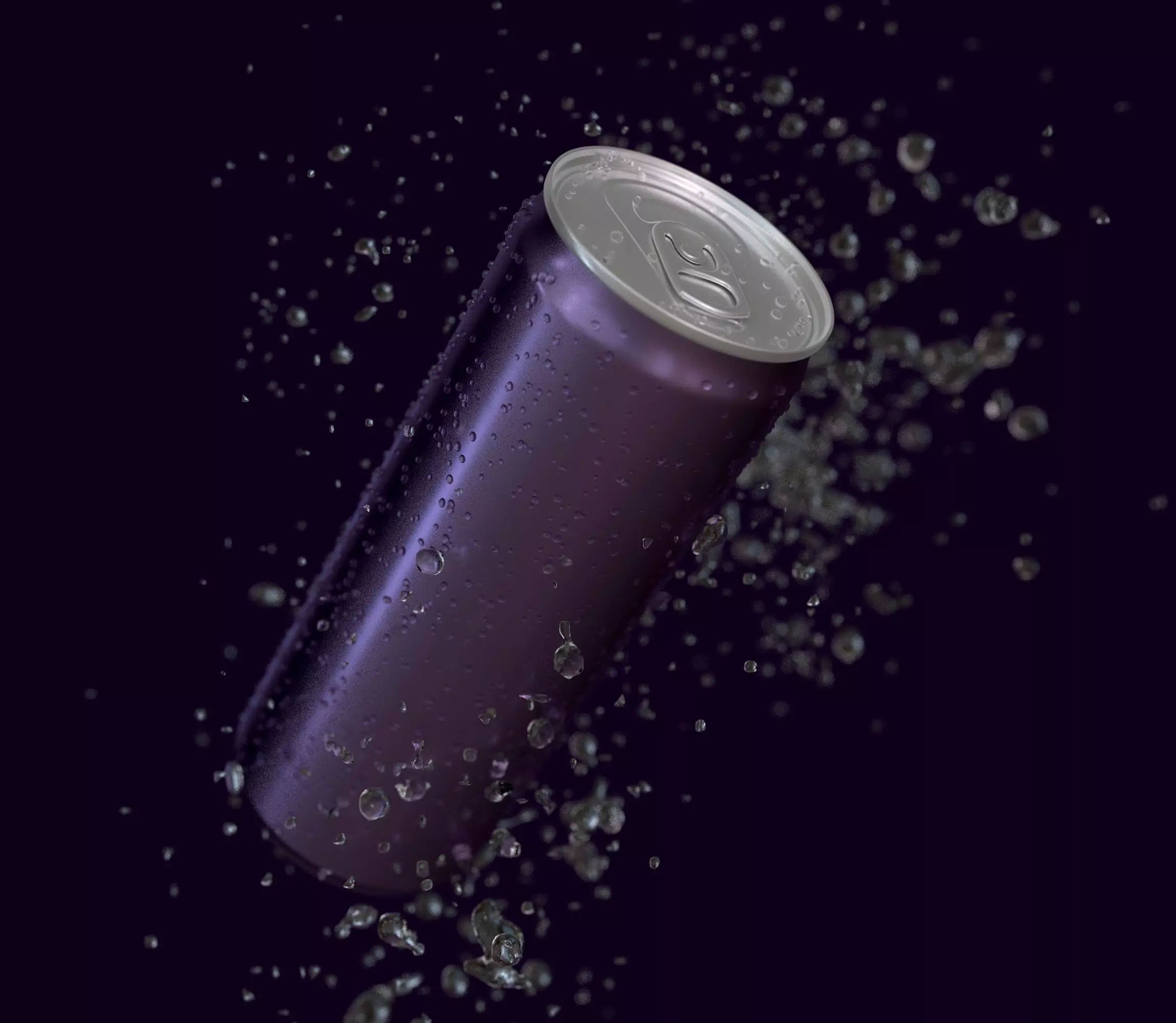 Aluminum Can 250ml 3D model