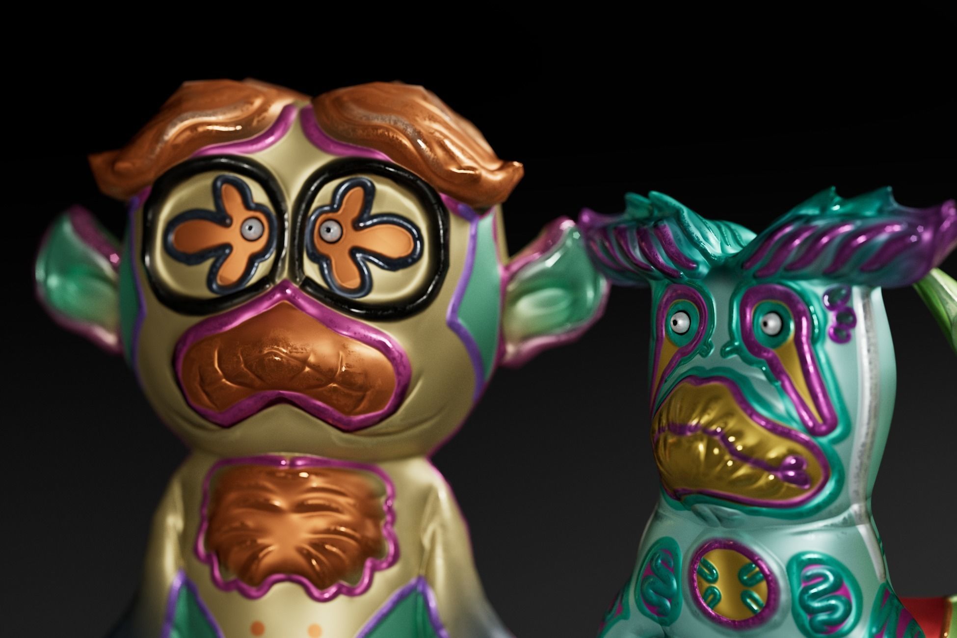 Spooky Mascot Toys - Game Ready Low Poly Horror Assets Low-poly 3D model_5