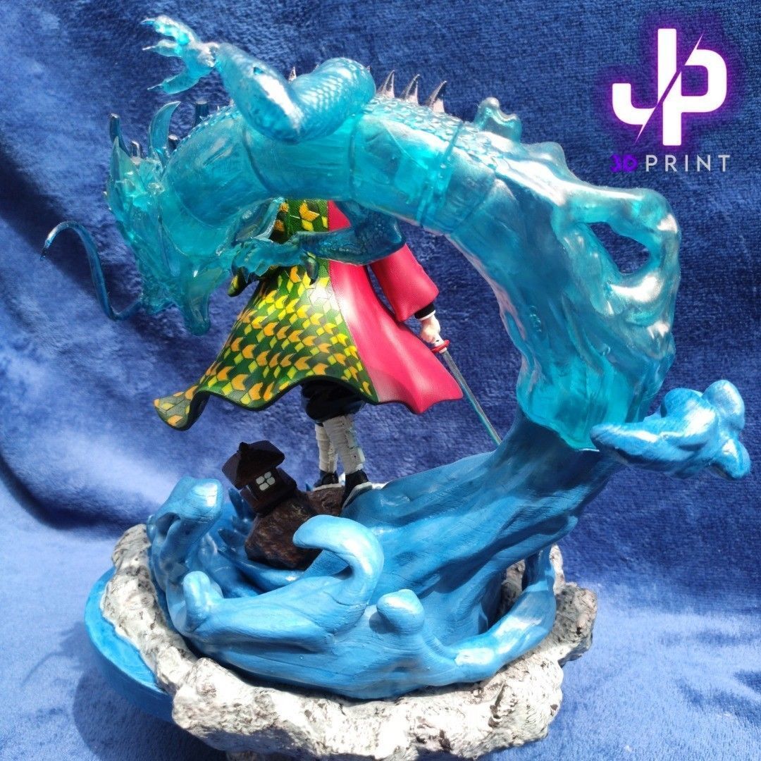 Giyu Tomioka - DEMON SLAYER - Kimetsu no Yaiba 3D print model_5