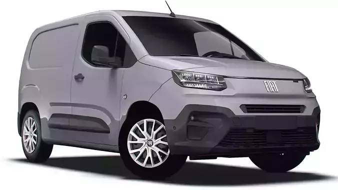 Fiat E Doblo SWB Van 2024 3D model