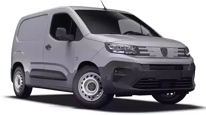 Peugeot e Partner SWB 2024 3D model