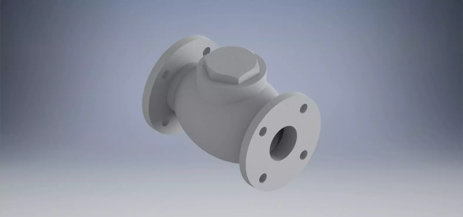 Non-Return Valve 3D print model
