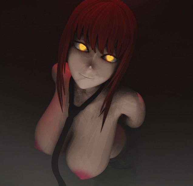 Makima ChainsawMan 3D NSFW Animation 3D model_10