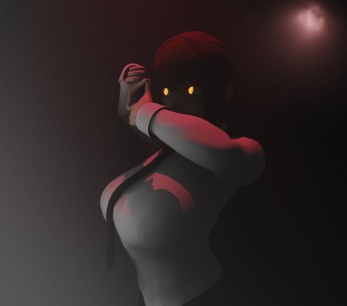 Makima ChainsawMan 3D NSFW Animation 3D model_11