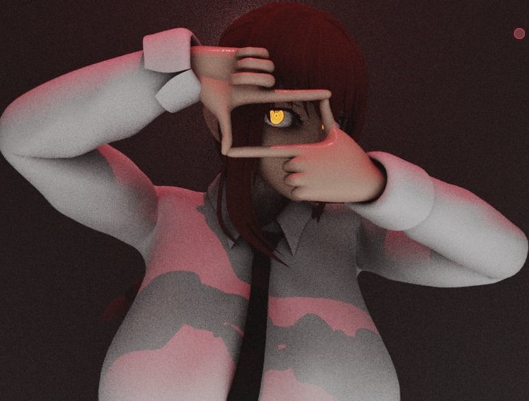 Makima ChainsawMan 3D NSFW Animation 3D model_8