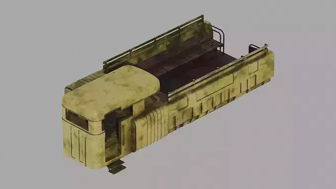 Freck Mapuzo Transport - Star Wars Kenobi Low-poly 3D model