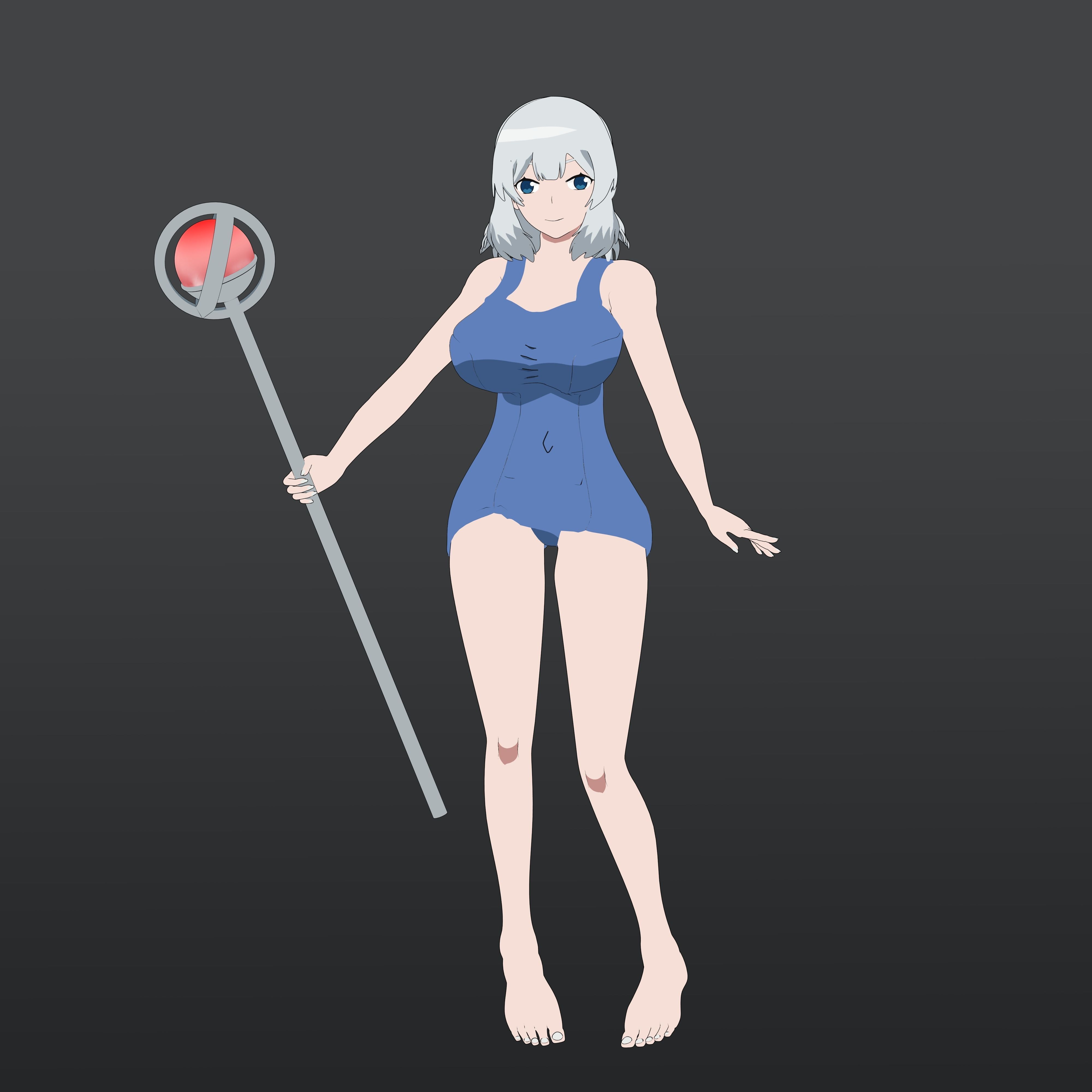 Sophie  - Isekai One Turn Kill Nee-san 3D model_3