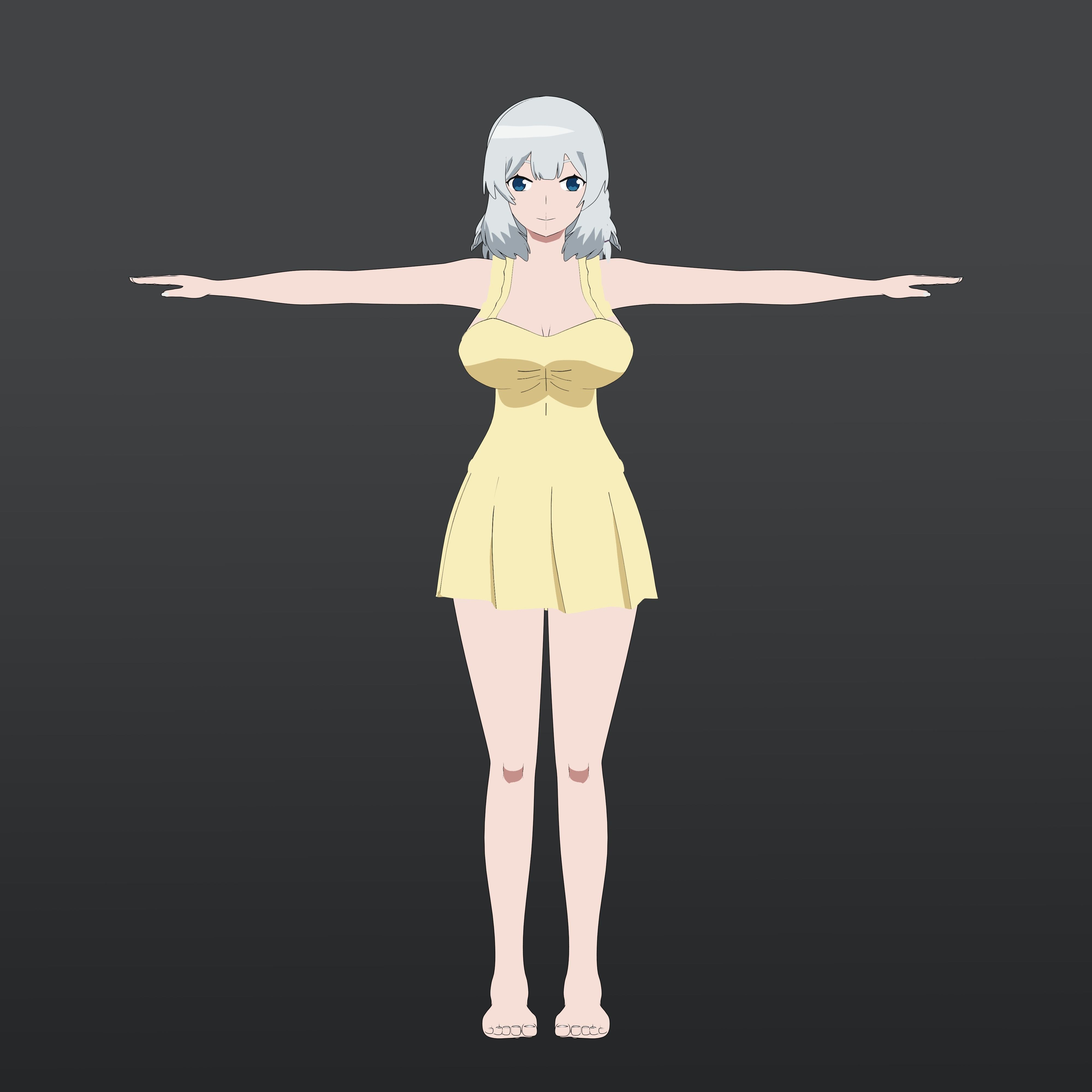 Sophie  - Isekai One Turn Kill Nee-san 3D model_8